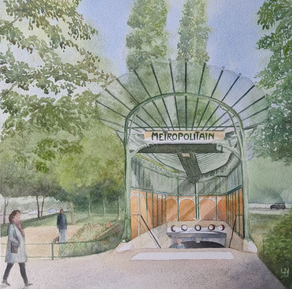 Paris, Porte Dauphine