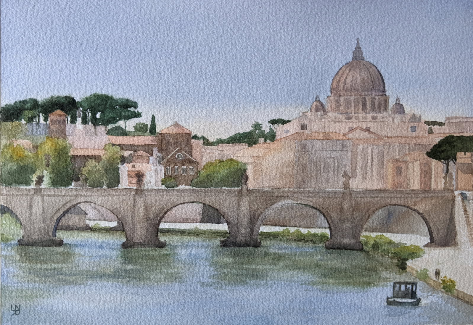 Rome, Pont Vittorio Emanuele II