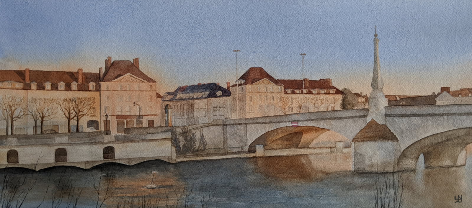 L'arrivée à Compiègne