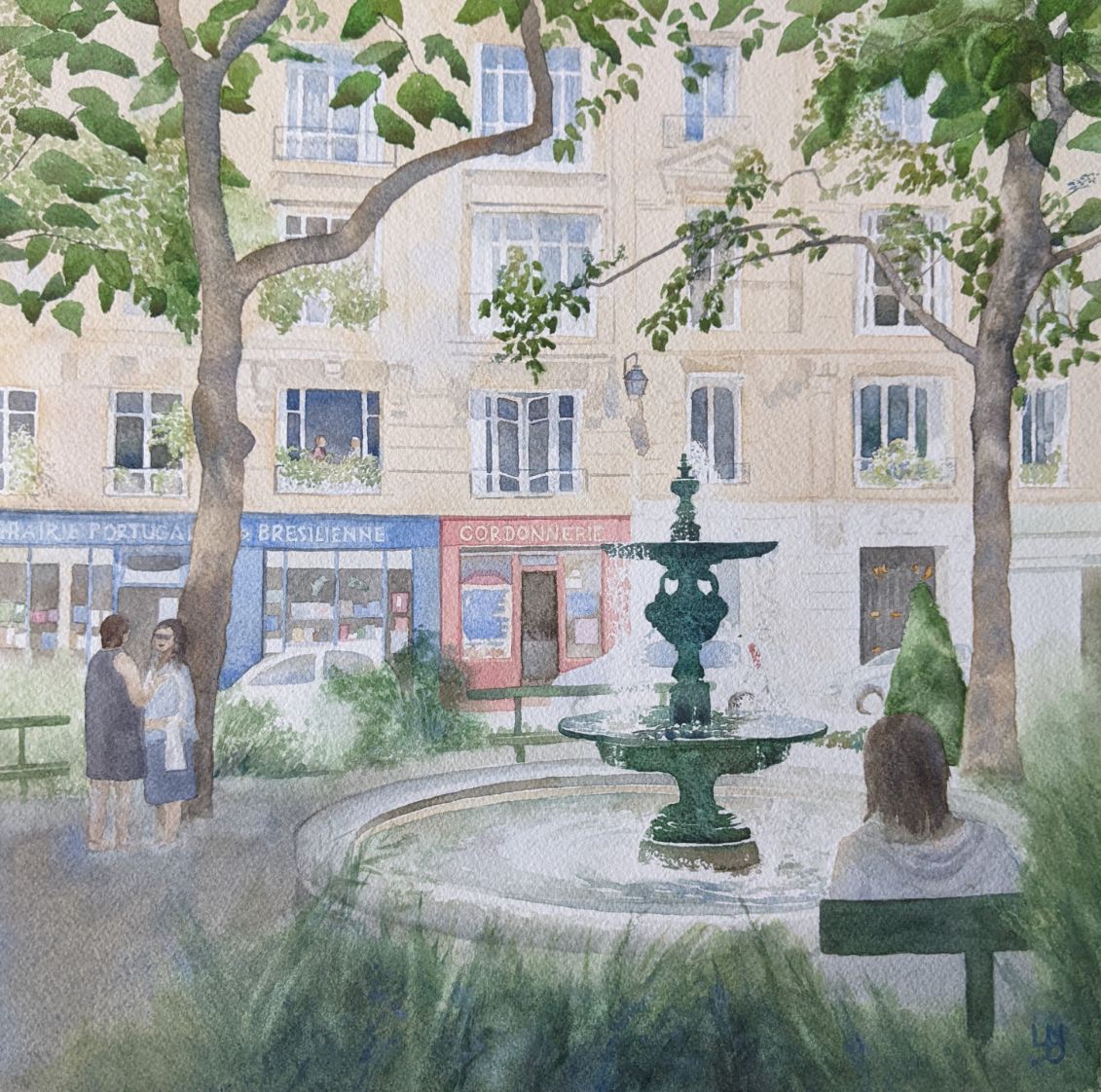 Paris, Place de l'Estrapade