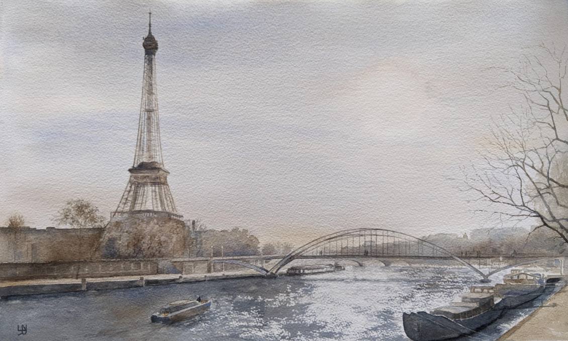 Paris, Passerelle Debilly