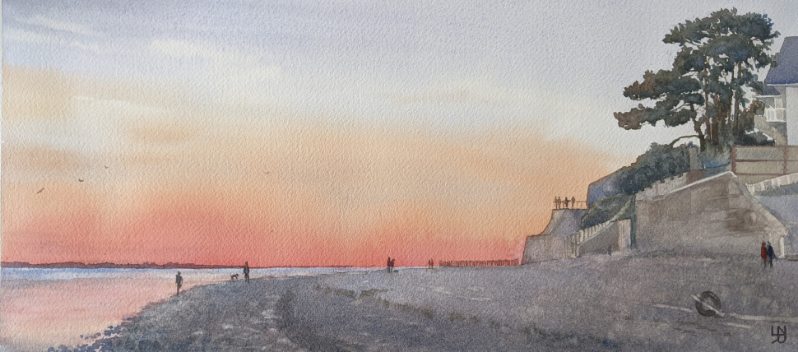 Point de vue depuis Le Crotoy